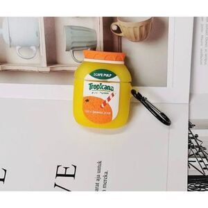 Tropicana Orange Juice Airpod Case